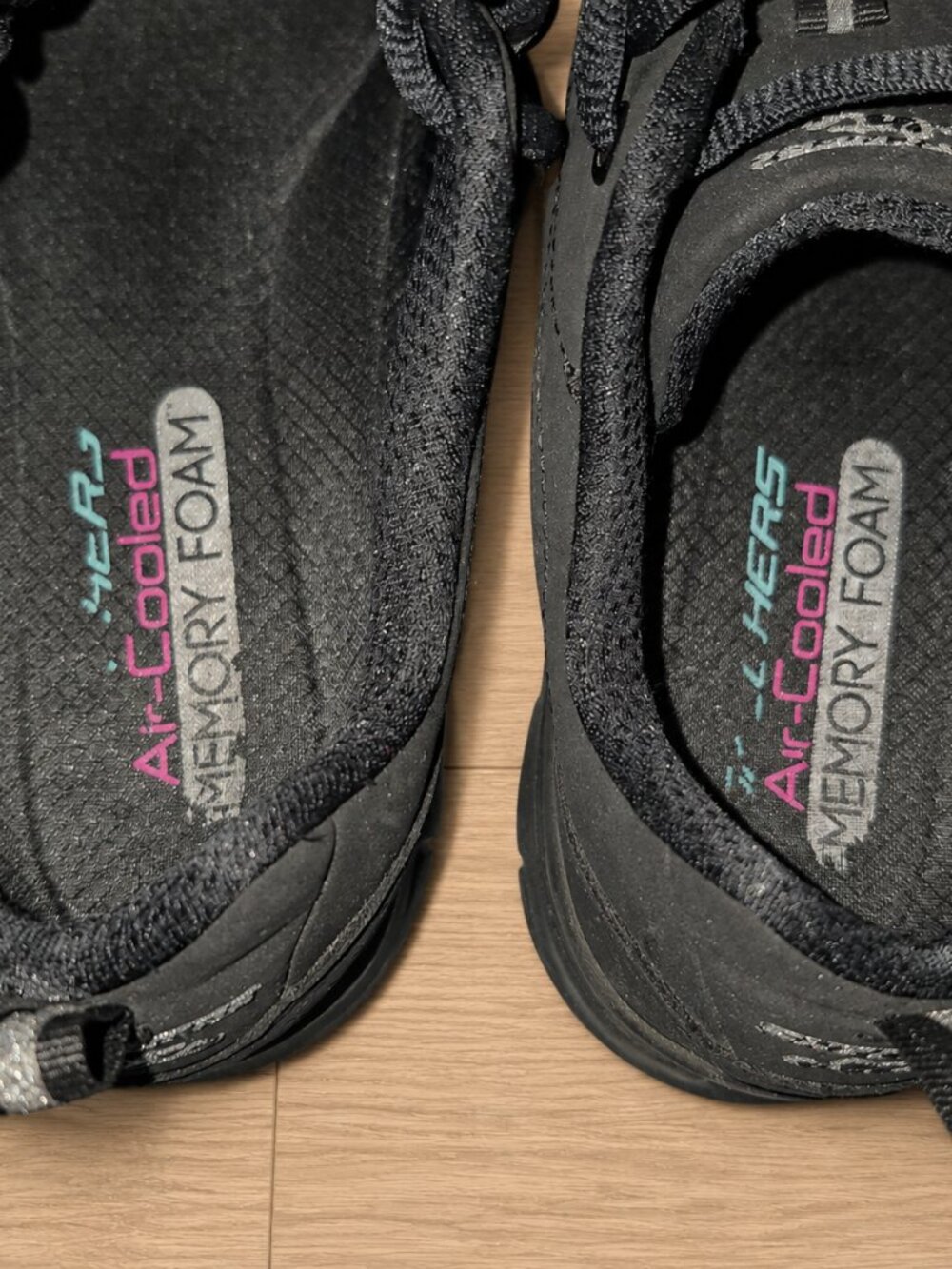 Skechers Women's Size 7.5 Sneakers Elite Flex Black - Picture 9 of 10